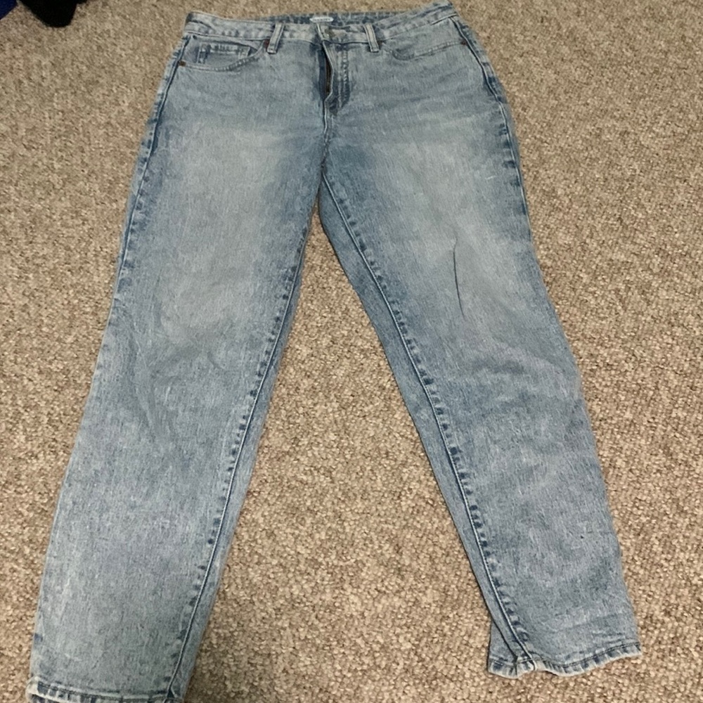 Straight leg jeans